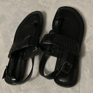 Black sandals